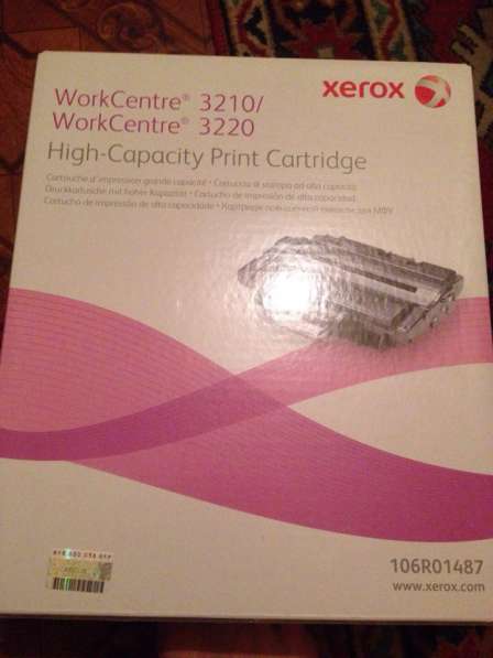 Оригинальный Картридж Xerox 3210, 3220 новый