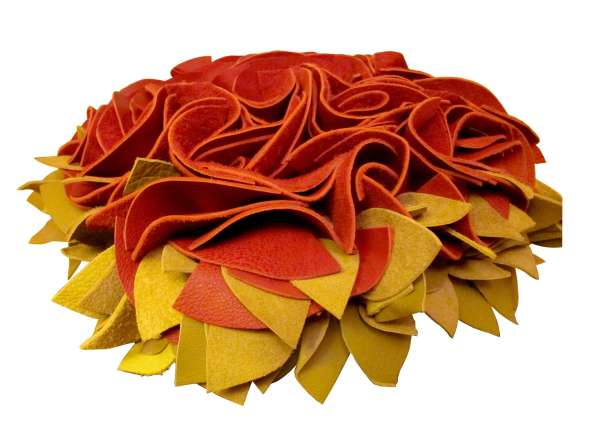 Подушка декоративная кожаная в Москве фото 6