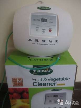 Электробытовой прибор-машина для очистки фруктов и овощей