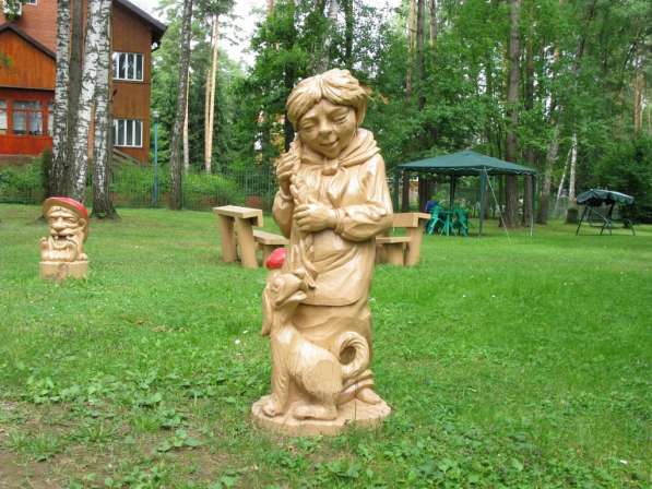 деревянные скульптуры в Подольске фото 8