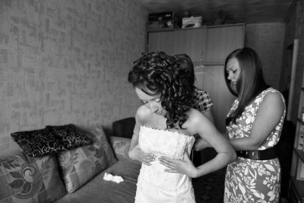 продам свадебное платье силуэта русалка,со шлейфон в Новосибирске фото 4