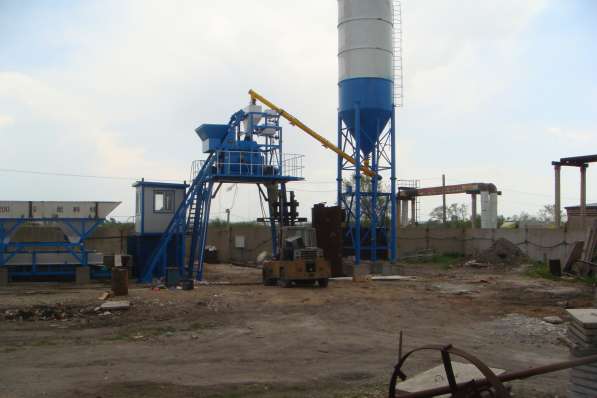 бетонный завод HZS35 в Владивостоке фото 3