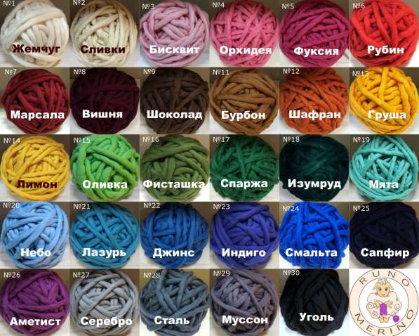 Толстая пряжа ручного прядения в фото 28