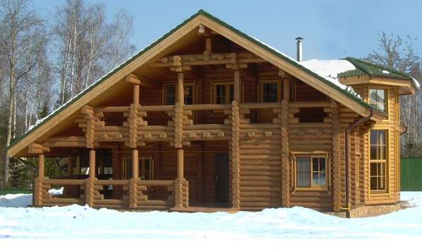 Строительство деревянных домов в Москве фото 15