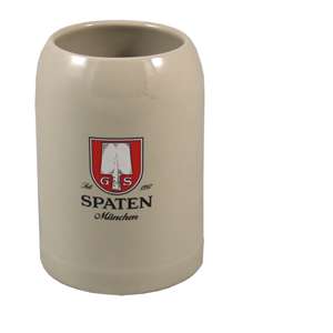 Брендированная керамическая кружка Spaten(Шпатен) 0.5 литра