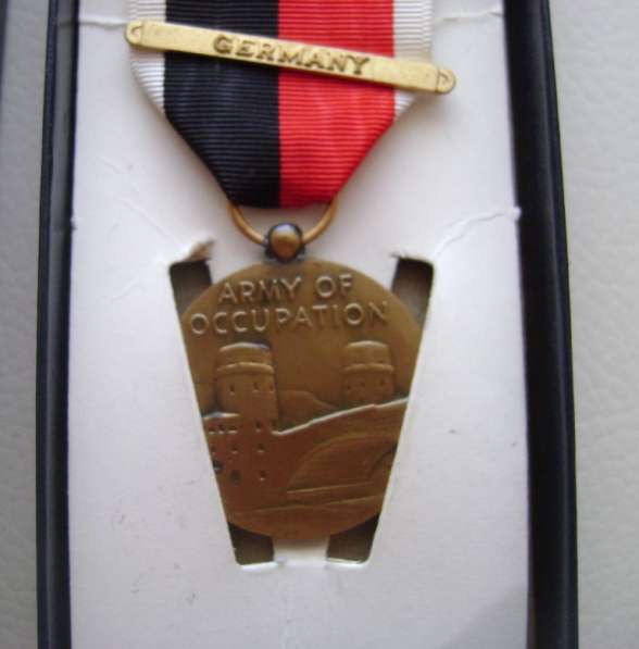 Медаль США ветеранам II МВ.За Германию.
