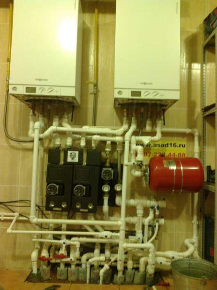 Монтаж систем отопления под ключ в Набережных Челнах фото 5
