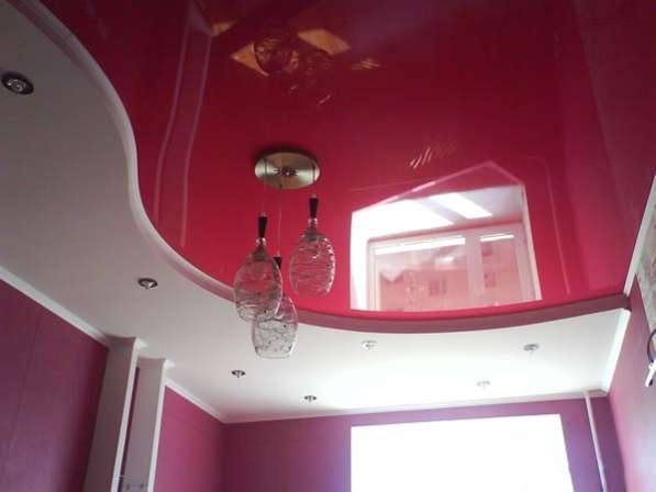 Матовый натяжной потолок в кухню всего за 3 тыс. р в Саратове фото 3