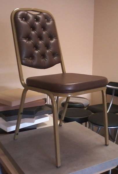 Банкетные стулья, металлокаркас, кожзам, ткань в Санкт-Петербурге фото 8