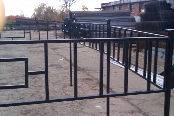 Продаём металлические ограды в Ивантеевка фото 3