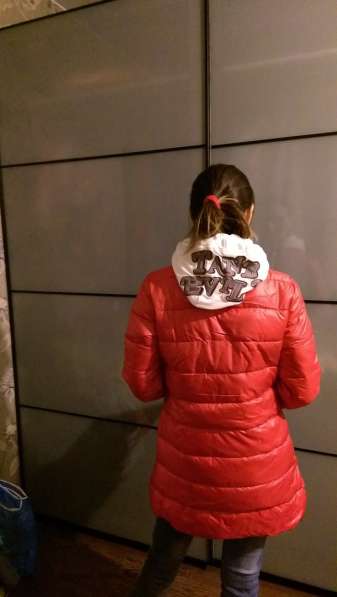 Женская утепленная куртка красная,разм. 42-44. в Санкт-Петербурге фото 4