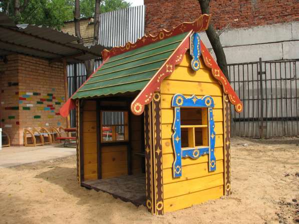 Деревянные домики и машины для детей в Подольске фото 13