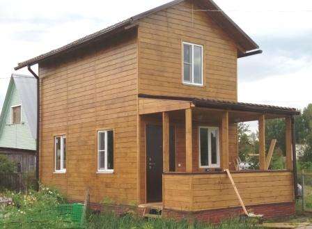 Строим каркасные брусовые дома в Новосибирске