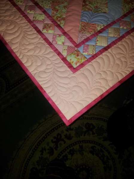 Комплект для девочки одеяло и подушка (hand made) в фото 3