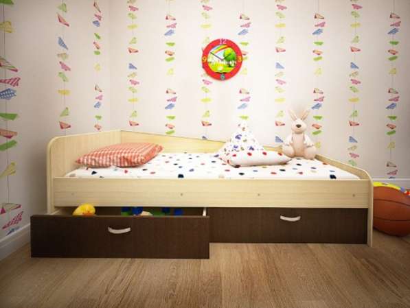 Кровать Антошка с 2-мя ящиками в Нижневартовске