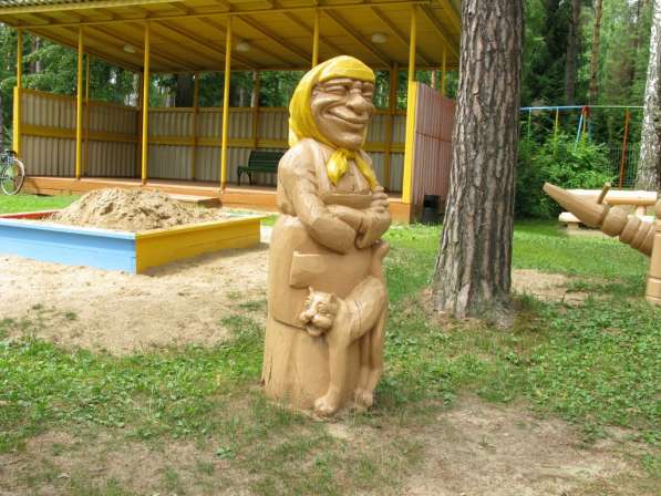 деревянные скульптуры в Подольске фото 9