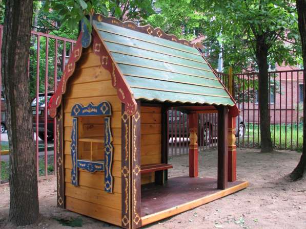 Деревянные домики и машины для детей в Подольске фото 15