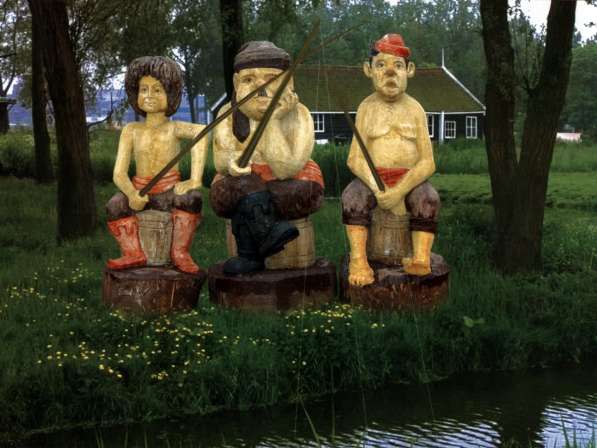 деревянные скульптуры в Подольске фото 20