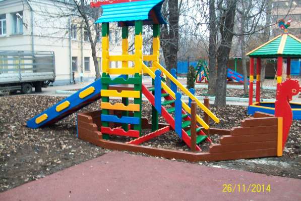 Игровые комплексы из дерева в Подольске фото 10