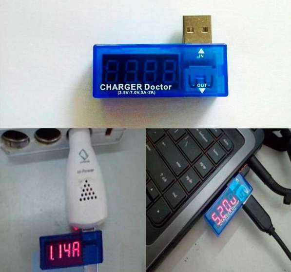 USB тестер тока и напряжения, Charger Doctor в Санкт-Петербурге фото 3