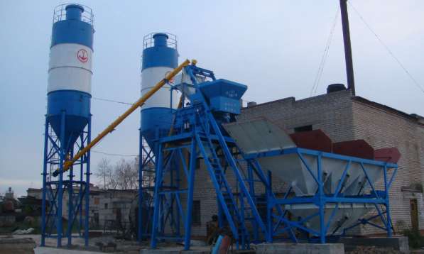 бетонный завод HZS50 в Владивостоке фото 3