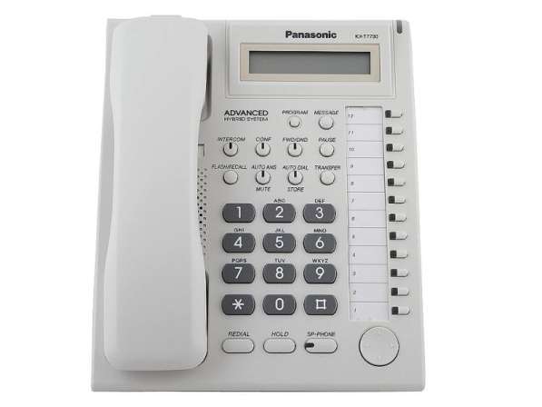 KX-T7730RU - аналоговый системный телефон Panasonic (4-пр.) в 