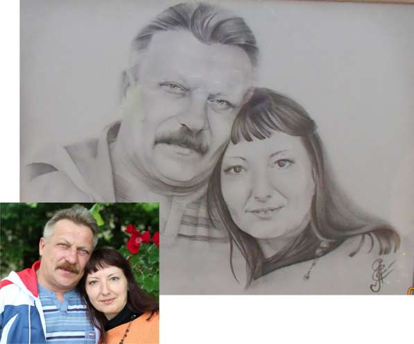 рисую портрет по фото в Новосибирске фото 4