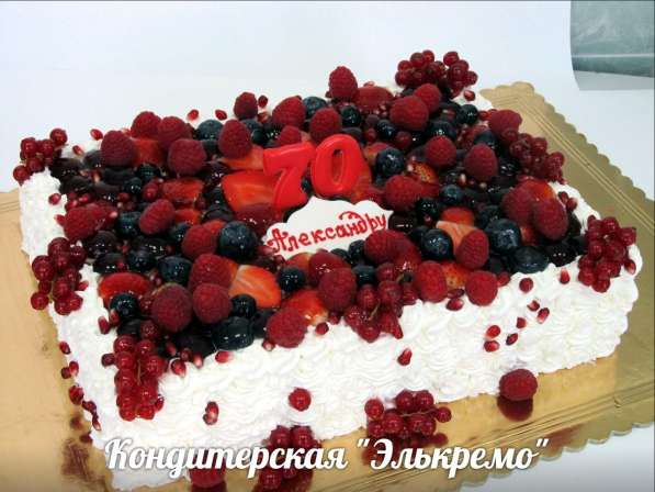 Торты на заказ- вкусные и натуральные! в Новосибирске