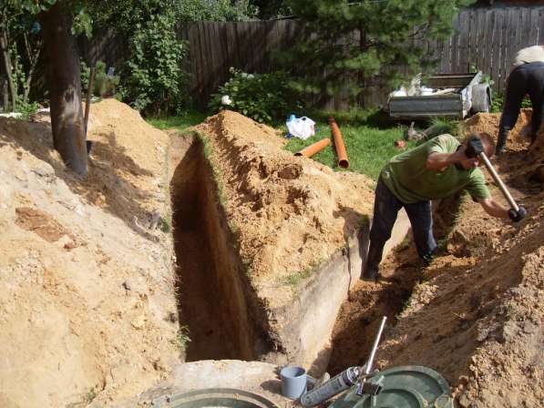 Мы копаем колодцы, выгребные ямы, отопление водоснабжение в Ногинске фото 5