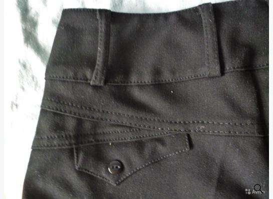 Строгие брючки черного цвета в Кандалакше фото 3