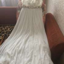 Продаётся белое платье, в Владикавказе