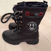 Сапоги из натуральной кожи, внутри цигейка, в Пятигорске