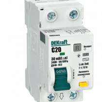 Дифф автомат Dekraft C20 A 30ma, в Москве
