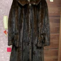 Шуба норковая с капюшоном 44-46, в Екатеринбурге