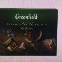 Коллекция листового чая GREENFIELD в пирамидках, 12 вкусов, в Москве