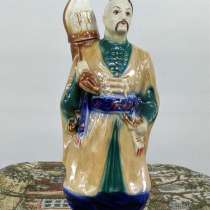 Фарфоровый штоф графин Казак, Украинец. Полонский, в Москве