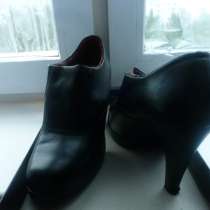 Туфли чёрные кожа, в Москве