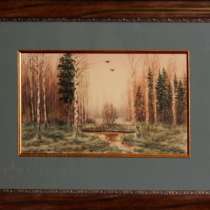 Картина "Тяга", 1911 г., худож, в Москве