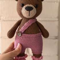Вязаная игрушка Мишка, в Санкт-Петербурге