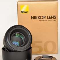 Объектив Nikon 50mm f/1.4G AF-S Nikkor, в г.Николаев