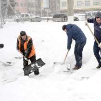 Чистка снега по Рязани лопатами, в г.Рязань
