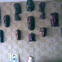 Коллекция африканских масок, народное творчество, в Москве