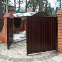 Распашные ворота, в Щелково