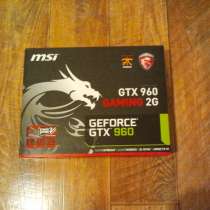 Видеокарта MSI GeForce GTX 960, в Москве