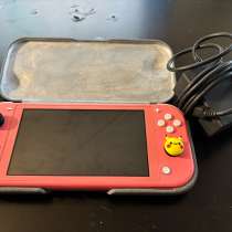 Nintendo switch lite + 128 sd + чехол, в Санкт-Петербурге