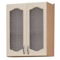 Шкаф для посуды ШВСст-60 Перламутр ЕвроМебель, в Новокузнецке