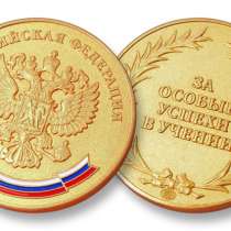 Медаль За особые успехи в учении, в Казани