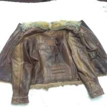 Куртка из кожи с мехом лисы мужская, в Брянске