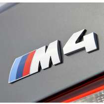 Шильдик M4 на багажник BMW, в Москве