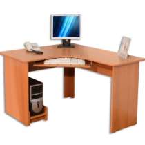 Стол компьютерный Евромебель СТУ-3 вишня, в Барнауле